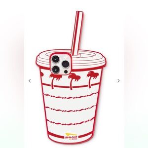 In N Out Silicone Drink Cup iPhone Case